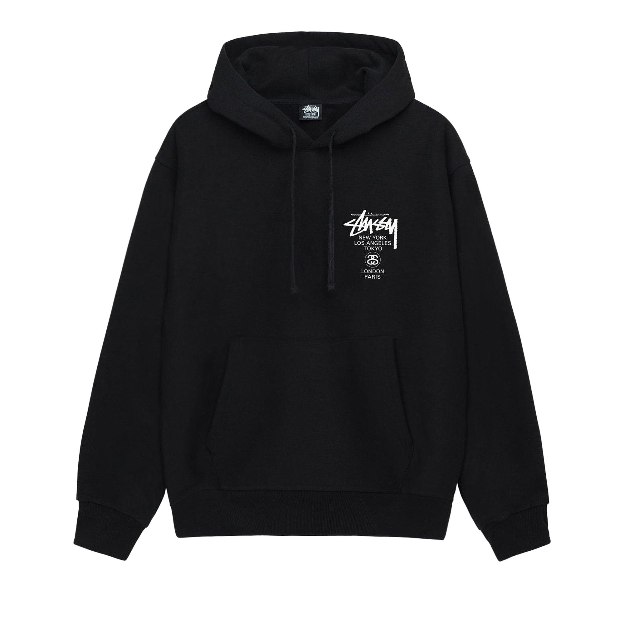 Buy Stussy World Tour Hood Black 3923860 BLAC GOAT SA
