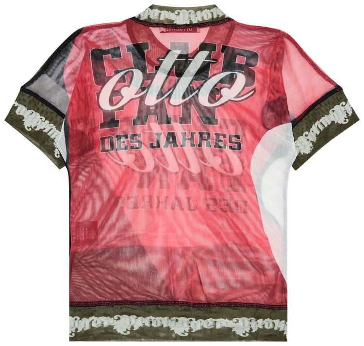 Ottolinger Mesh T Shirt Soccer Print