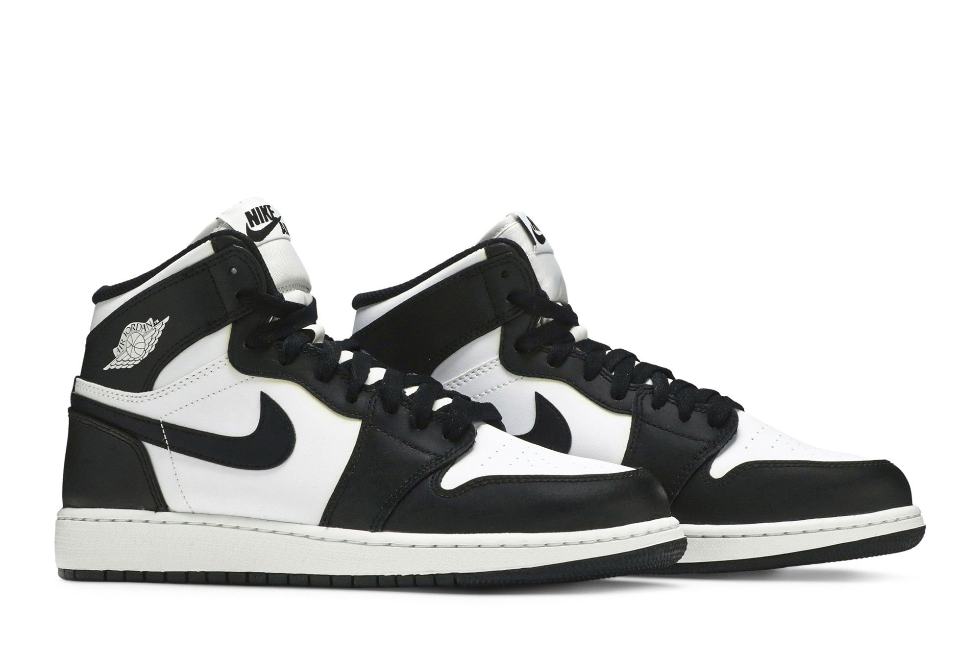 Buy Air Jordan 1 Retro High OG BG 'Black White' 2014 - 575441 010