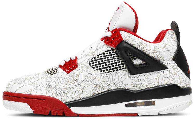 Air Jordan 4 Retro White Laser