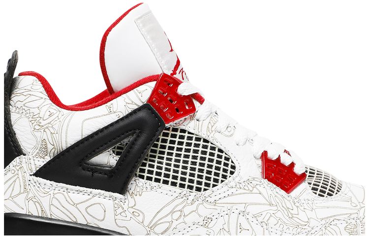 Air Jordan 4 Retro White Laser