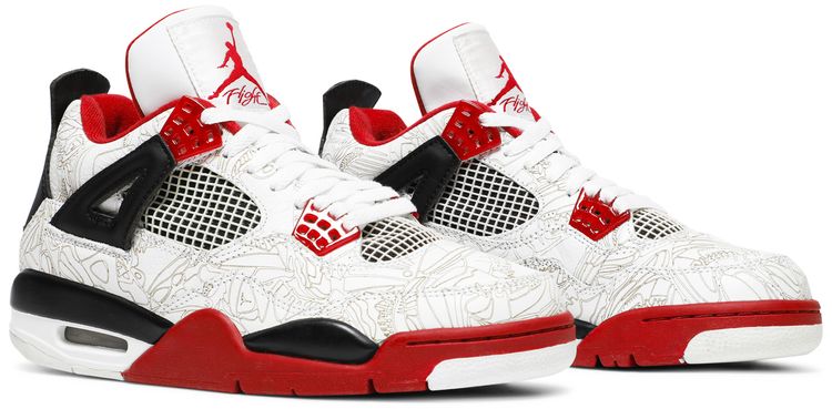 Air Jordan 4 Retro White Laser