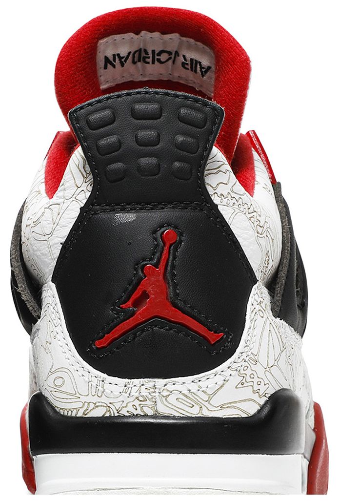 Air Jordan 4 Retro White Laser