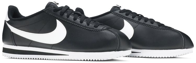 Nike Wmns Classic Cortez Leather Black White