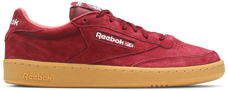 Reebok Club C 85 Burgundy And Blue Shoes Size Reebok Club C 85