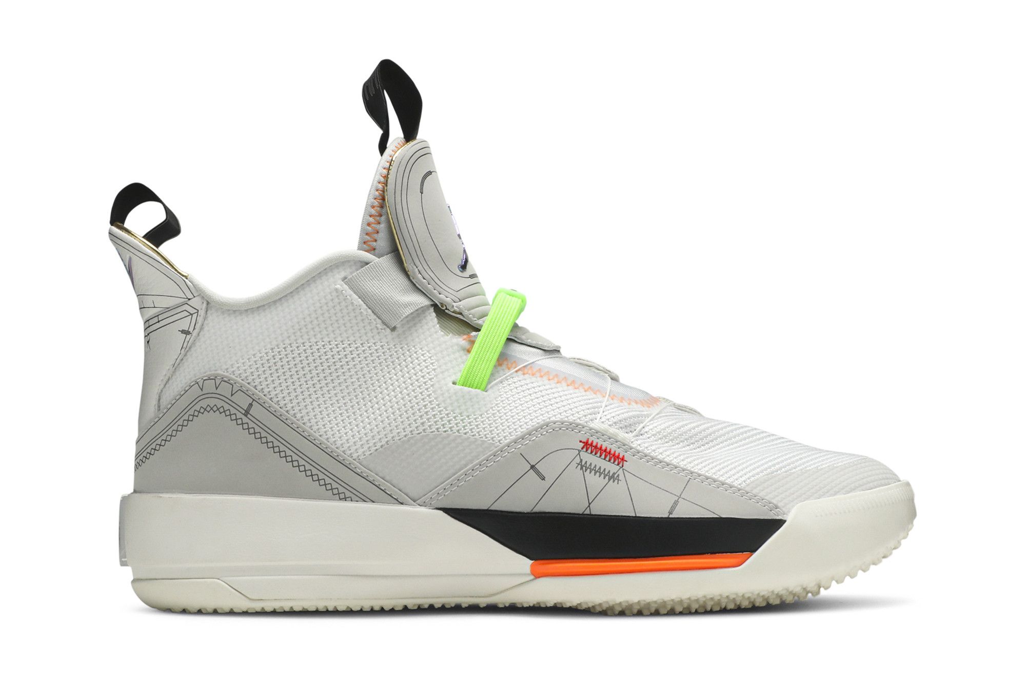 Size 11.5 Air Jordan 33 Vast Grey