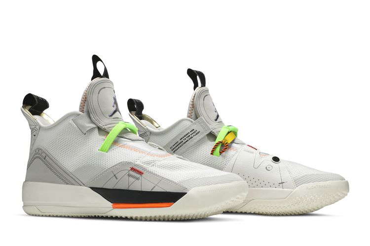 Nike Vast Grey Jordan 33 Nike Air Jordan XXXIII 33 Vast Grey Green