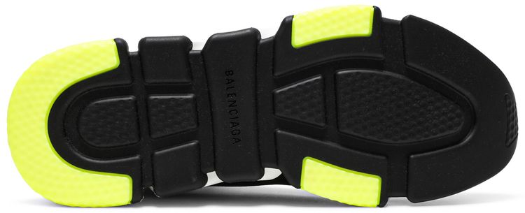 Balenciaga Speed Sneaker Cuffed Black Yellow