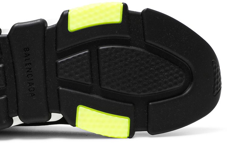 Balenciaga Speed Sneaker Cuffed Black Yellow