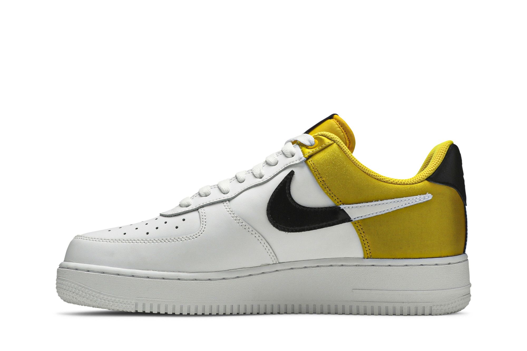 Nike Mens Air Force 1 07 LV8 1 AMARILLO BLACK WHITE Size 11