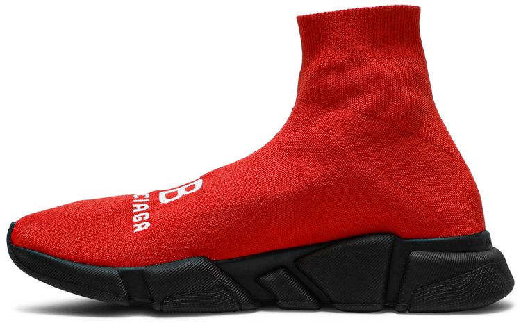 Balenciaga Recycled Speed Sneaker Red Black