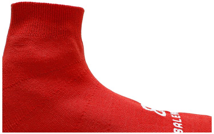 Balenciaga Recycled Speed Sneaker Red Black