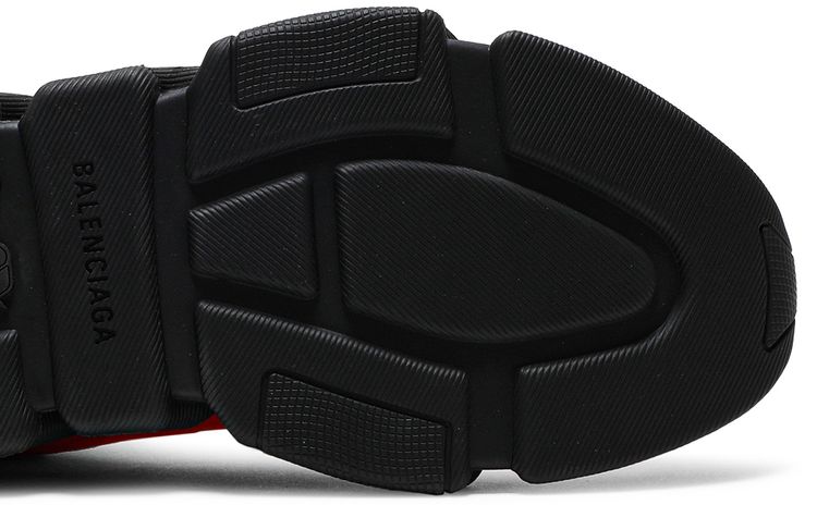 Balenciaga Recycled Speed Sneaker Red Black