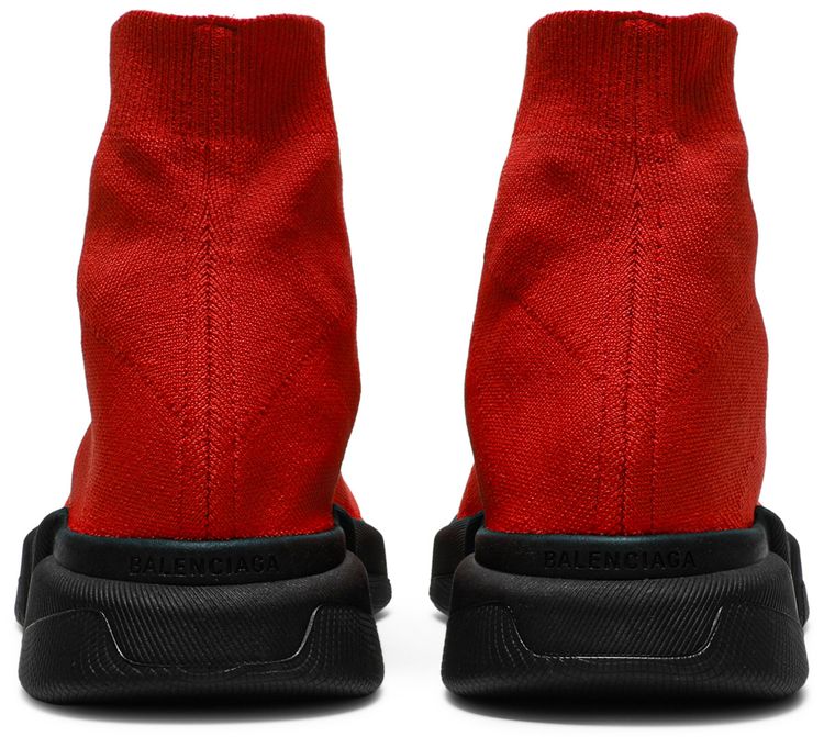 Balenciaga Recycled Speed Sneaker Red Black