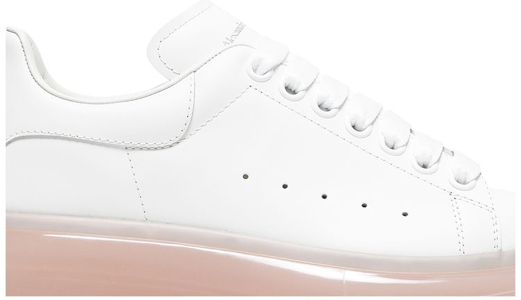 Alexander McQueen Wmns Oversized Sneaker White Rose Gold