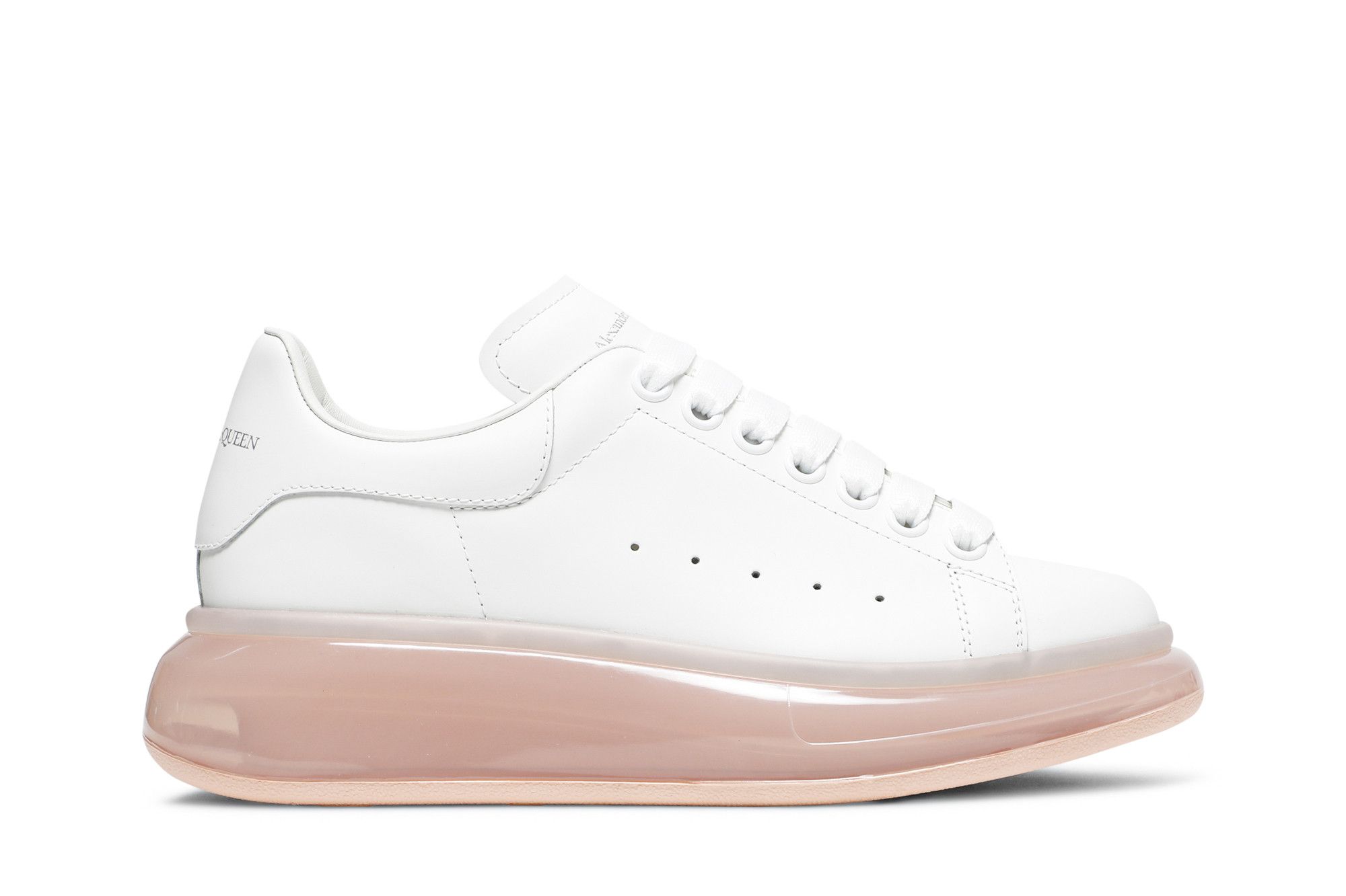 White and rose gold alexander mcqueen's outlet