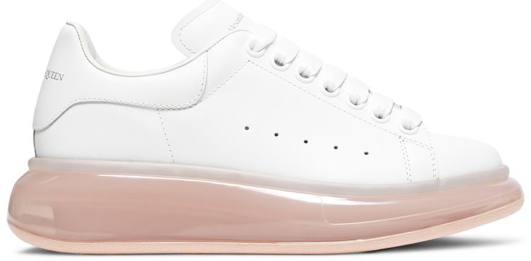 Alexander McQueen Wmns Oversized Sneaker White Rose Gold