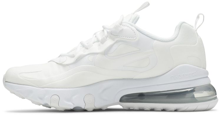 Nike Air Max 270 React GS Triple White