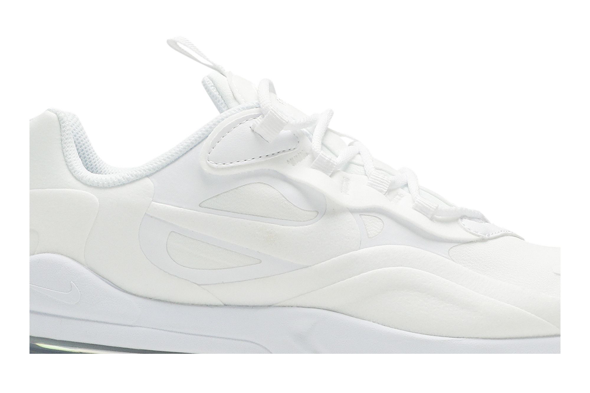 Buy Air Max 270 React GS Triple White BQ0103 100 GOAT CA