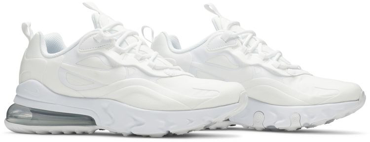 Nike Air Max 270 React GS Triple White