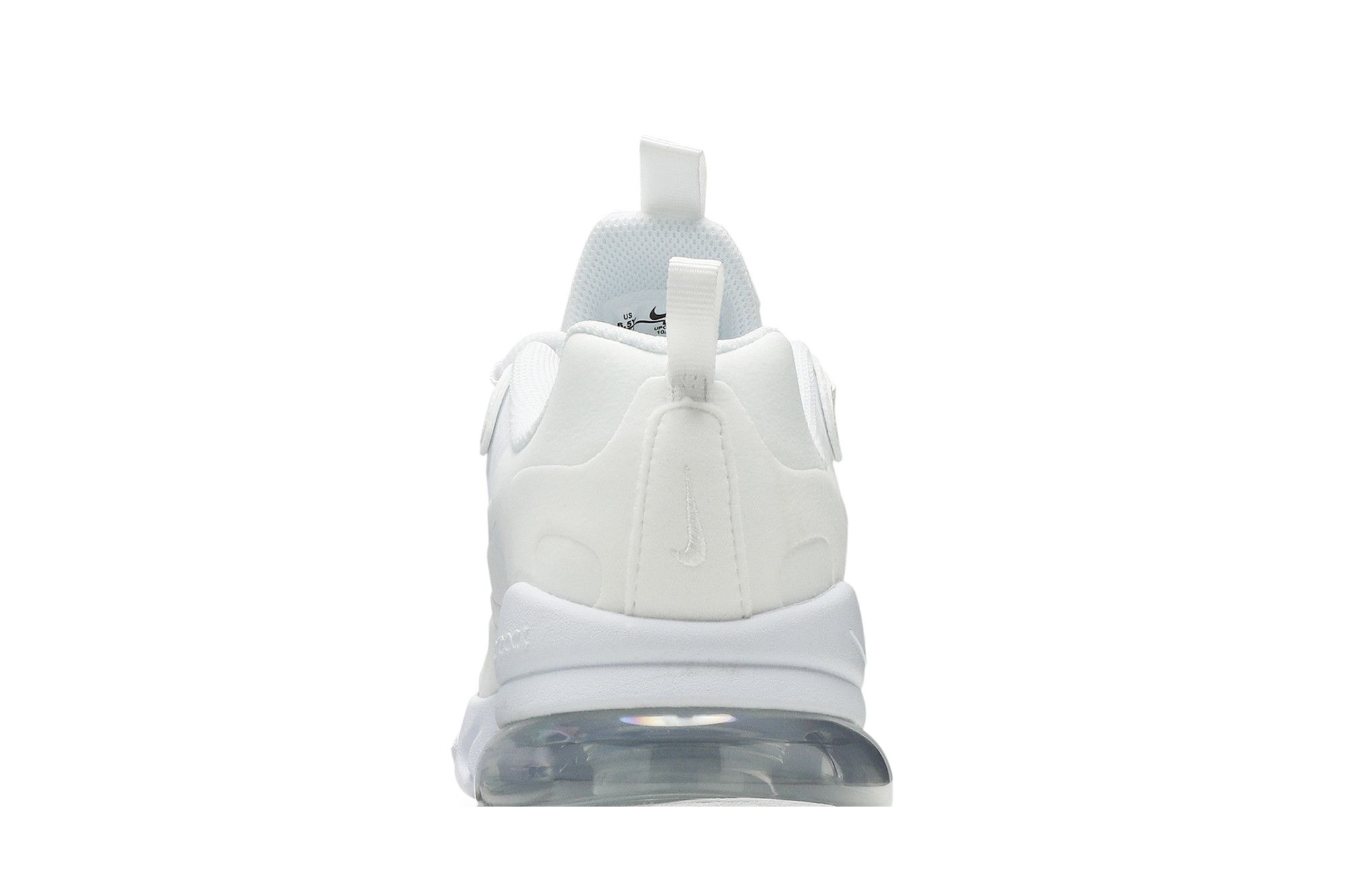 Triple white nike 270 2025