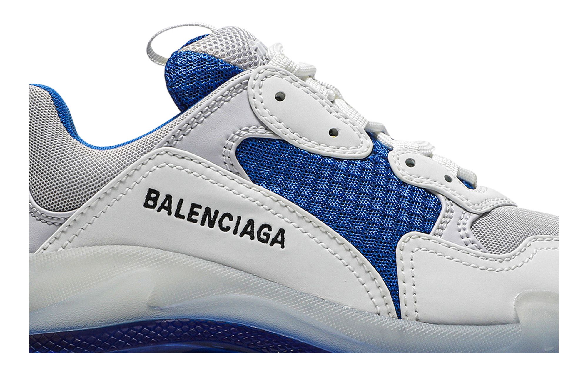 Balenciaga triple s royal blue top