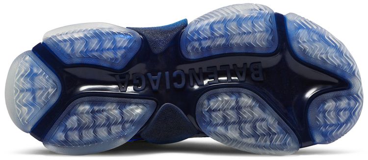 Balenciaga Wmns Triple S Clear Sole   White Blue