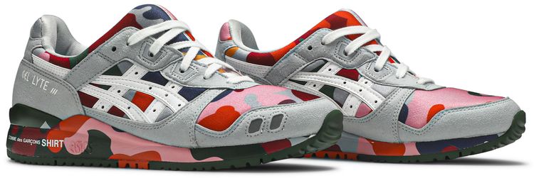 Comme Des Garcons SHIRT x ASICS Gel Lyte 3 Colorful Camo