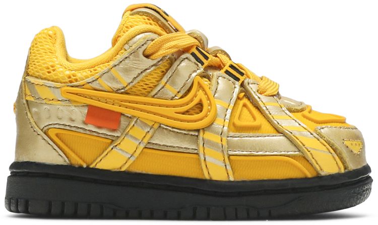 Off White x Nike Rubber Dunk TD University Gold
