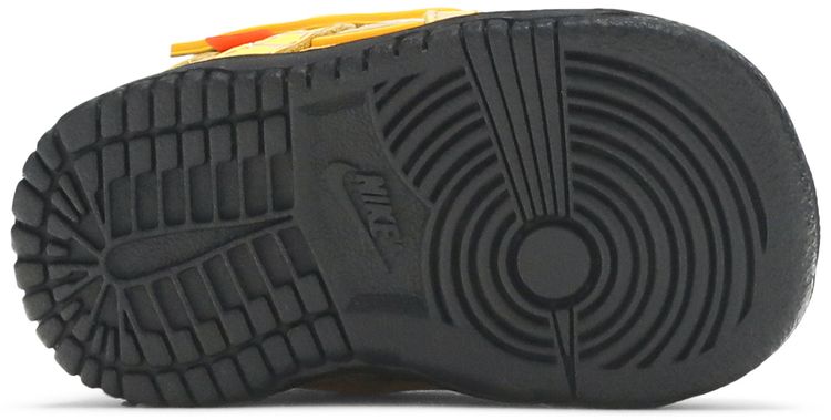 Off White x Nike Rubber Dunk TD University Gold