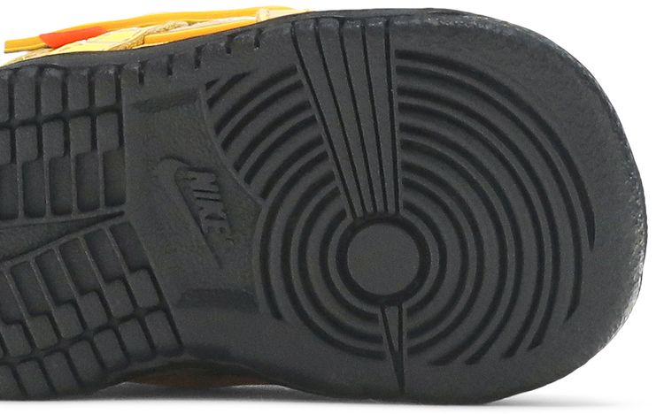 Off White x Nike Rubber Dunk TD University Gold