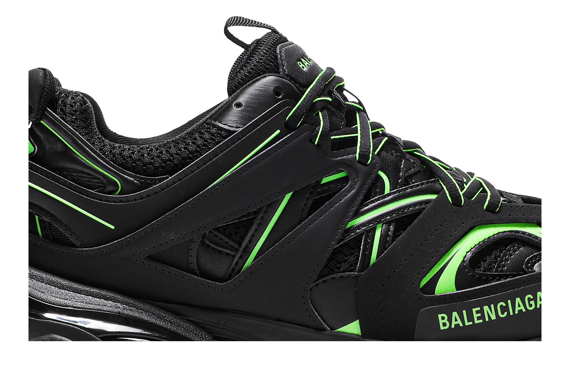 Buy Balenciaga Track Sneaker Black Green 542023 W3AC2 1035 GOAT
