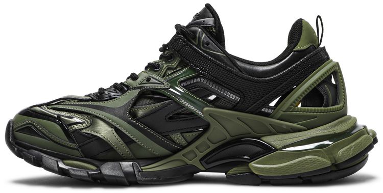 Balenciaga Track2 Sneaker Khaki Black
