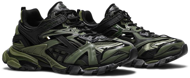 Balenciaga Track2 Sneaker Khaki Black