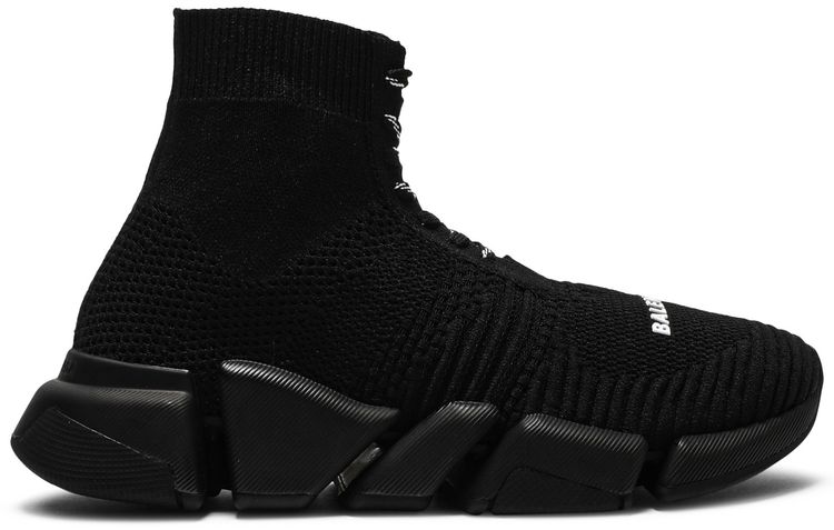 Balenciaga Wmns Speed 20 Lace Up Trainer Black
