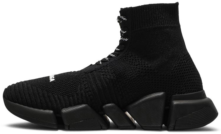 Balenciaga Wmns Speed 20 Lace Up Trainer Black