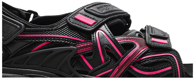 Balenciaga Wmns Track Sandal Black Pink