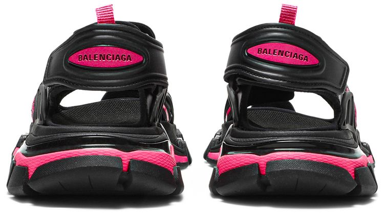 Balenciaga Wmns Track Sandal Black Pink