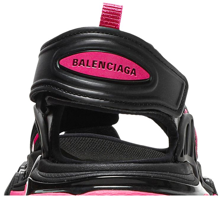 Balenciaga Wmns Track Sandal Black Pink