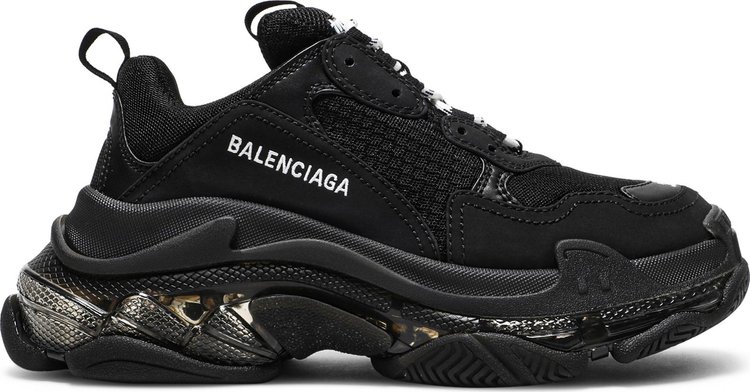 Balenciaga Wmns Triple S Sneaker 'Clear Sole - Black'