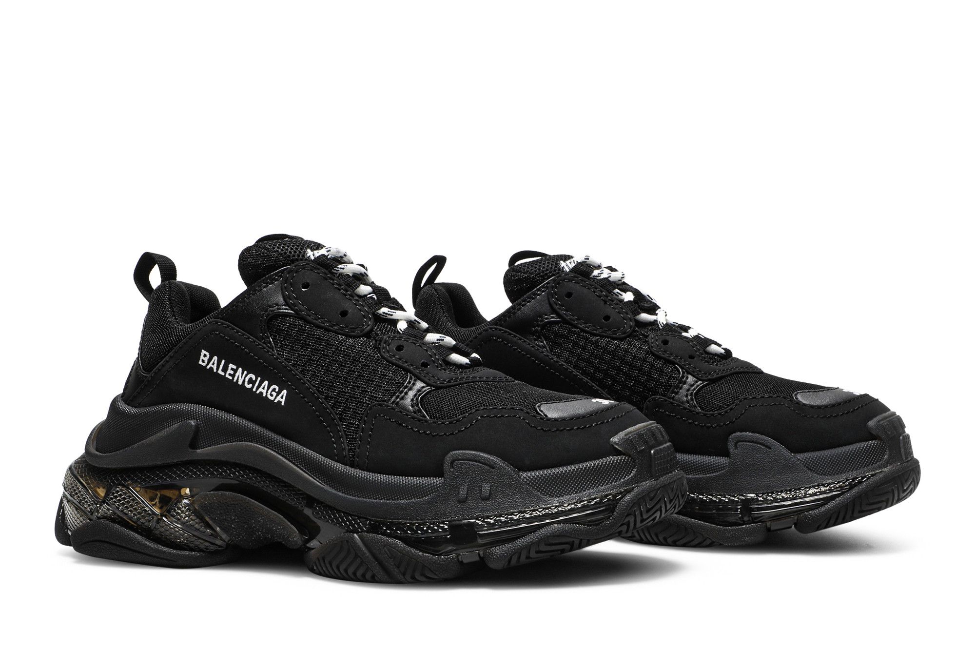 Balenciaga triple s mens black online
