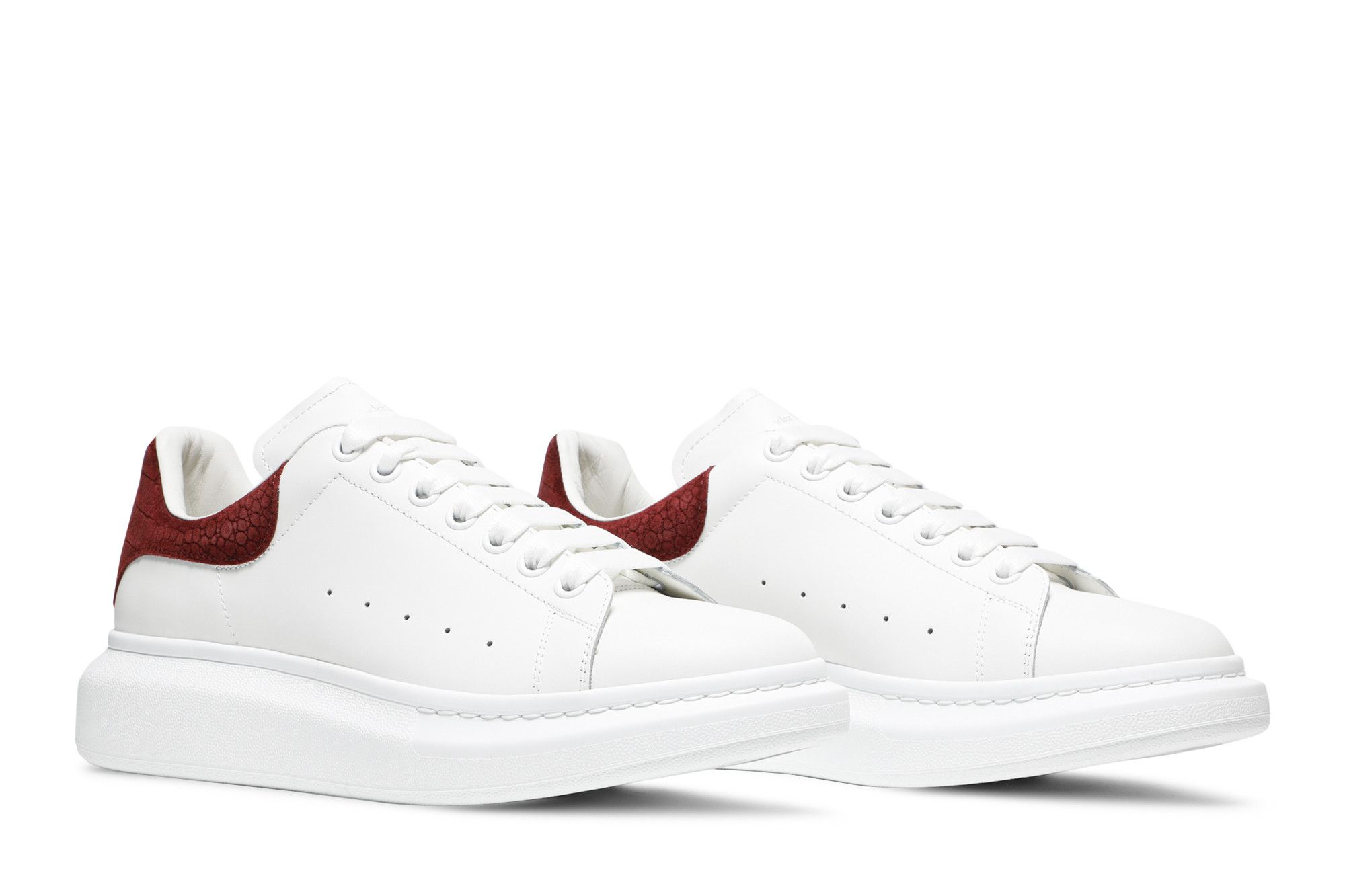 Alexander mcqueen python sneakers top
