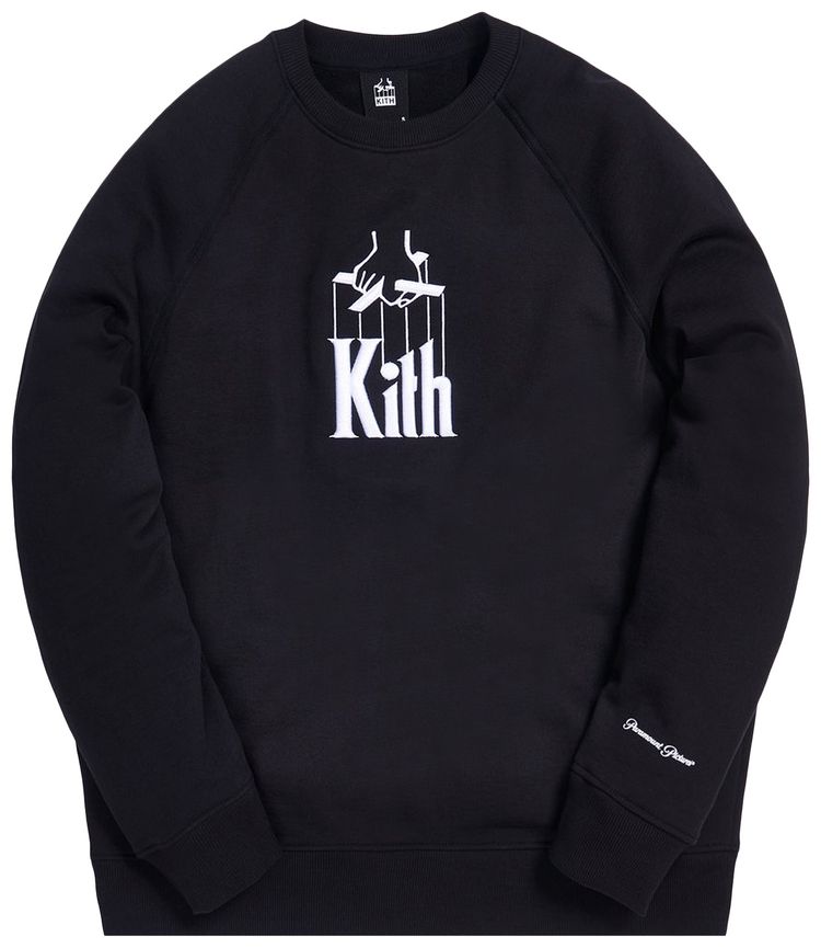 Kith x The Godfather Puppet Crewneck Black