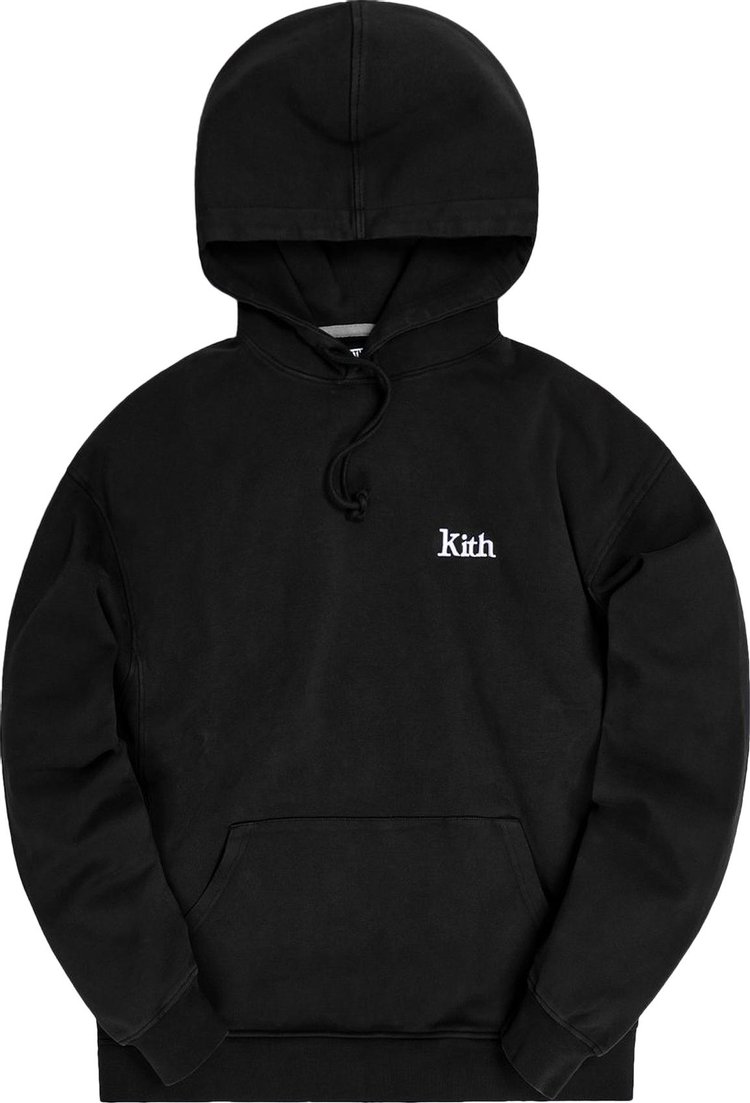 Kith Compact Knit Williams III Hoodie 'Black'
