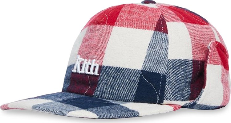 Kith Quilted Pathwork Ear Flap Cap 'Multi'