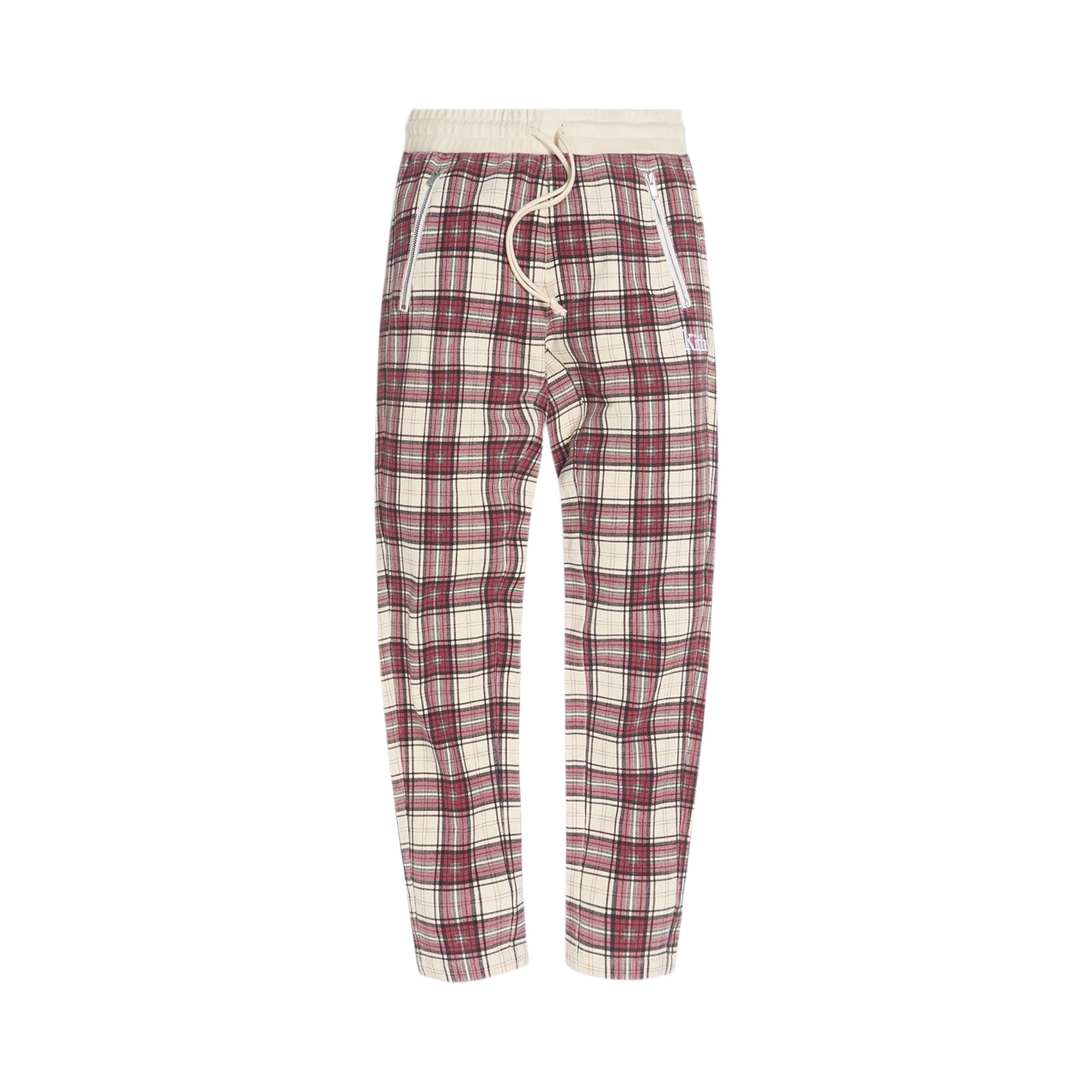 Buy Kith Printed Fleece Sport Bleecker 'Red/White Plaid' - KH6397 ...