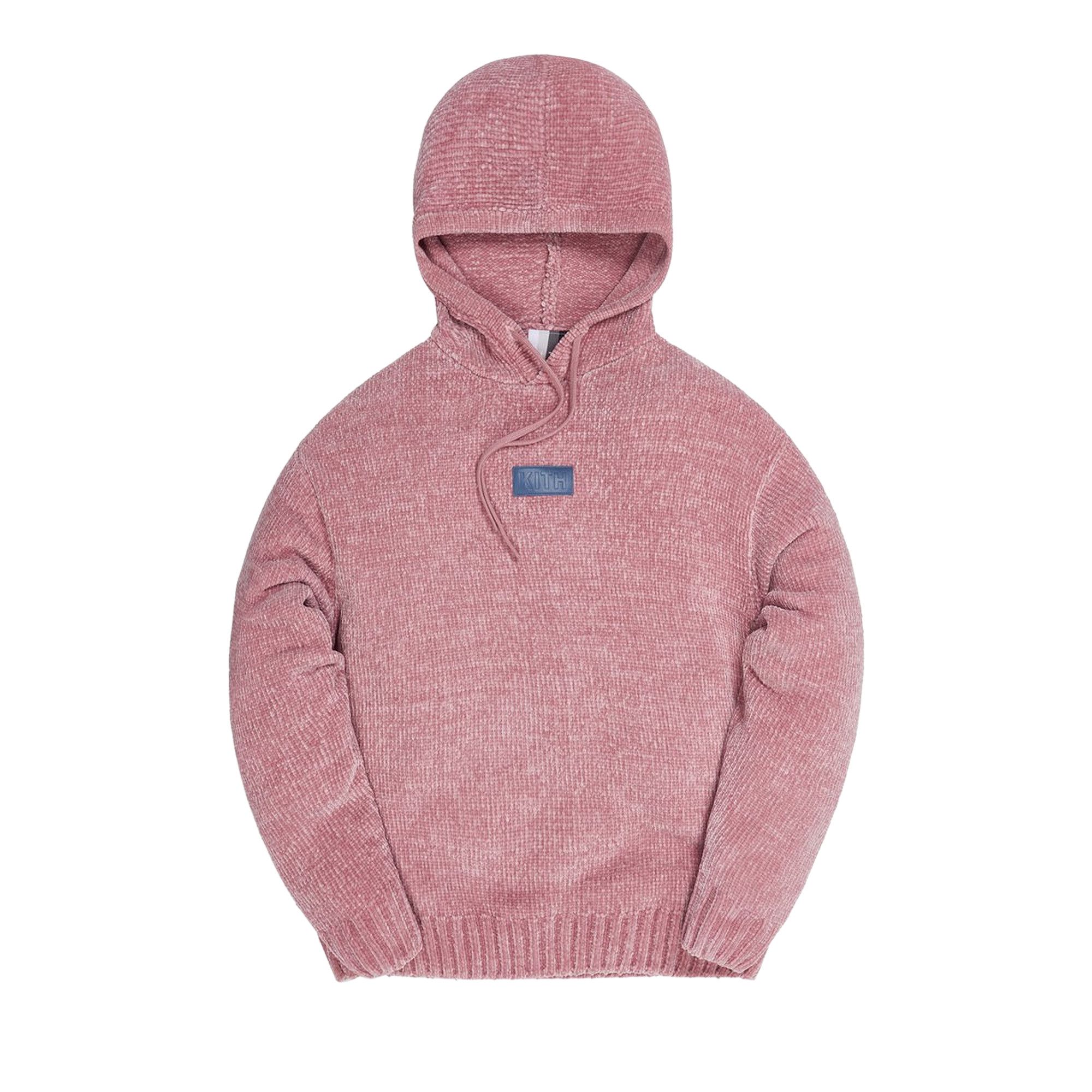 Buy Kith Hayes Chenille Hoodie 'Pale Mauve' - KH2504 111 | GOAT