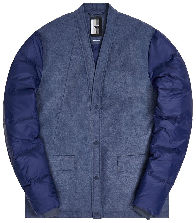 Kith Ericcon Tech Blazer Navy Melange