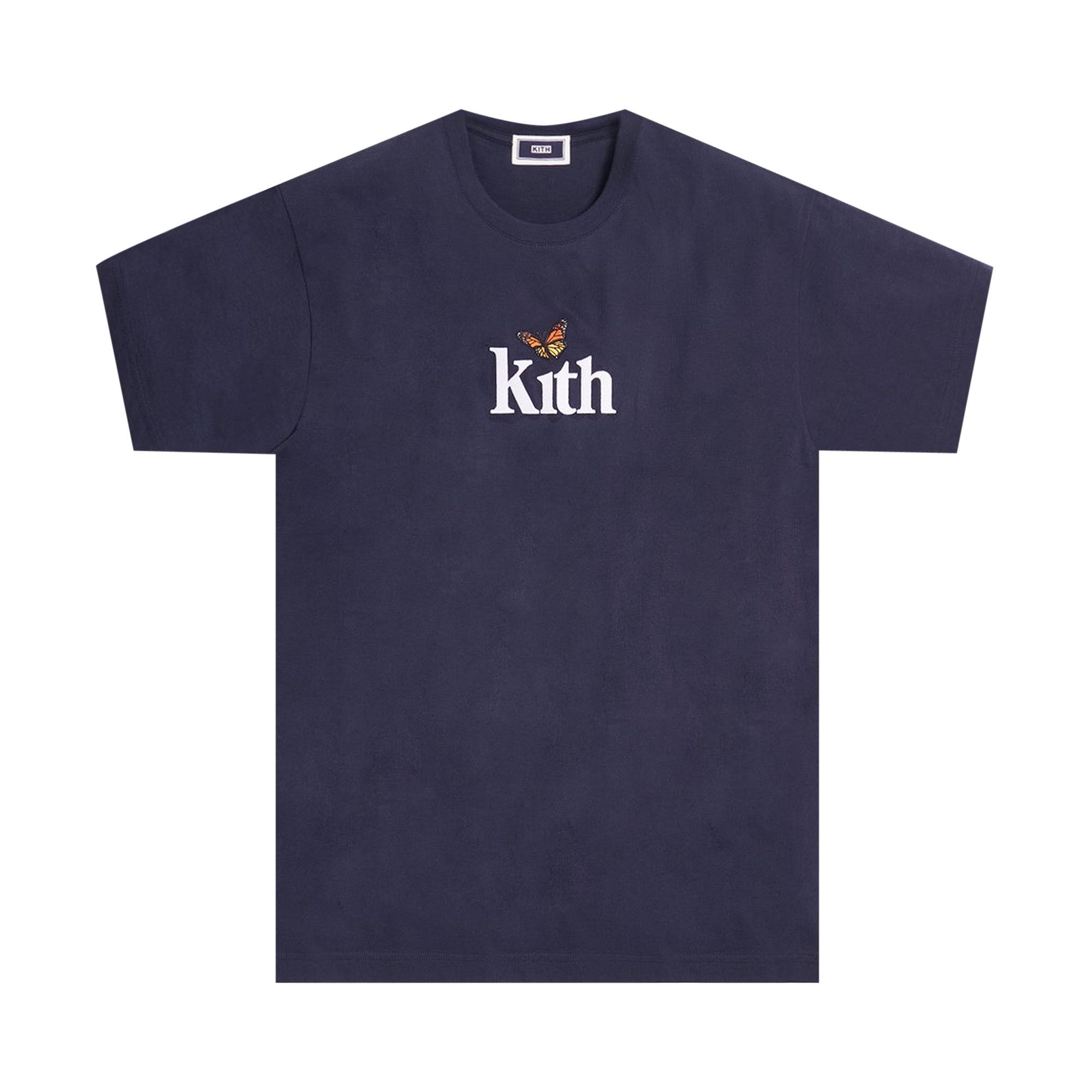 Buy Kith Monarch Butterfly Tee Navy KH3892 102 GOAT