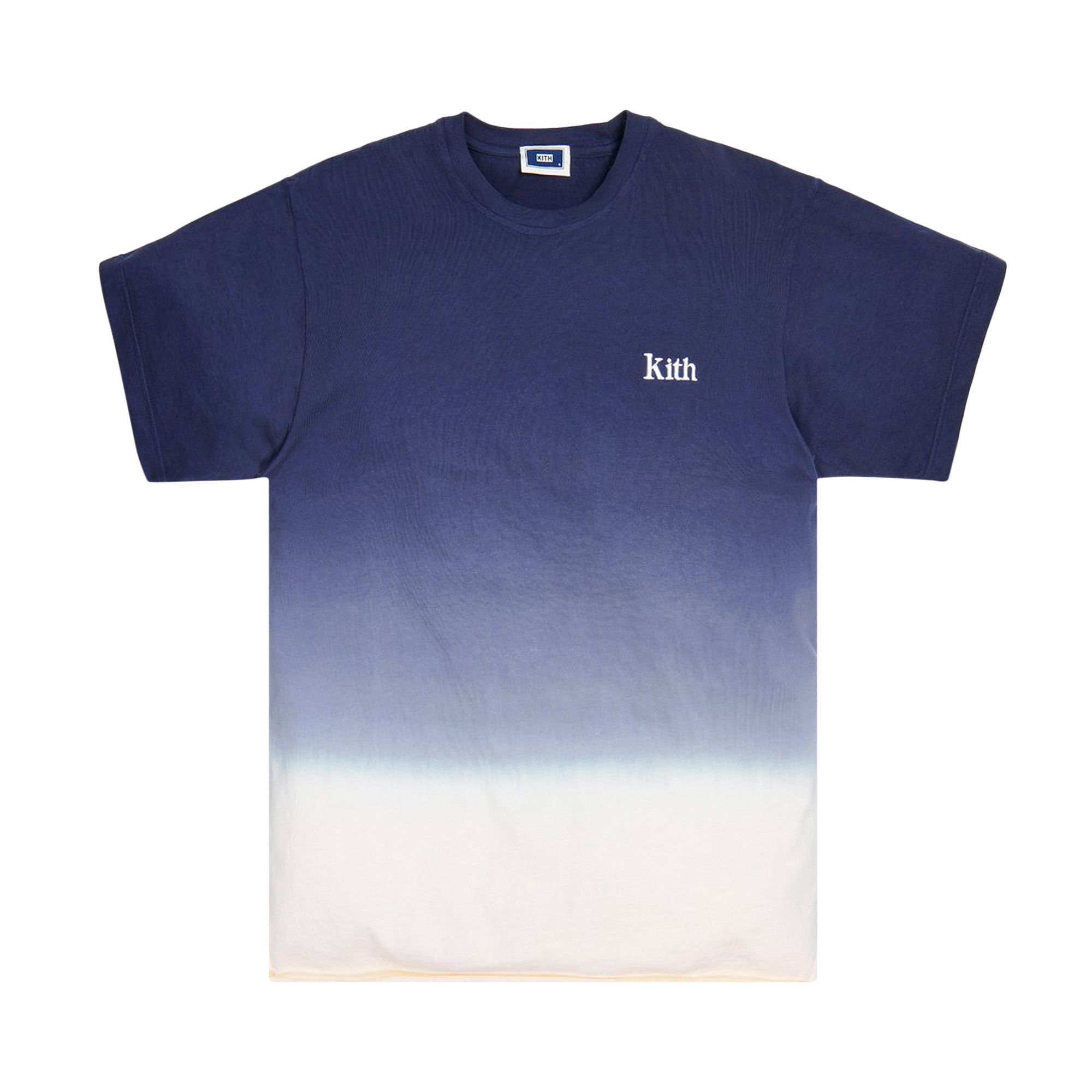 ☆ KITH ‘Dip Dye’ tee ロゴTシャツ ☆ NWOT KITH Retro Logo Tee Men's Large White Shirt Sz XS Size
